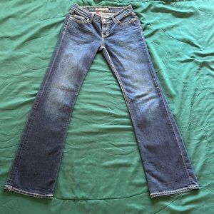 BKE Jeans 27x33 1/2 Like New Bootleg